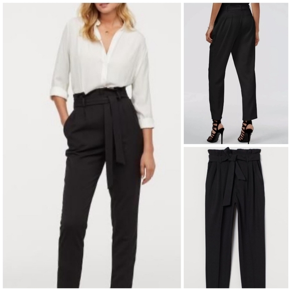 RACHEL Rachel Roy Paperbag Trousers Size 2 - Picture 1 of 13